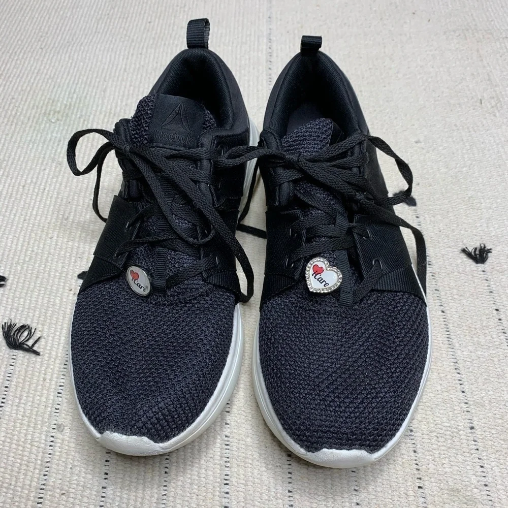 Reebok Black Astroride black Athletic Sneakers - Picture 2 of 10